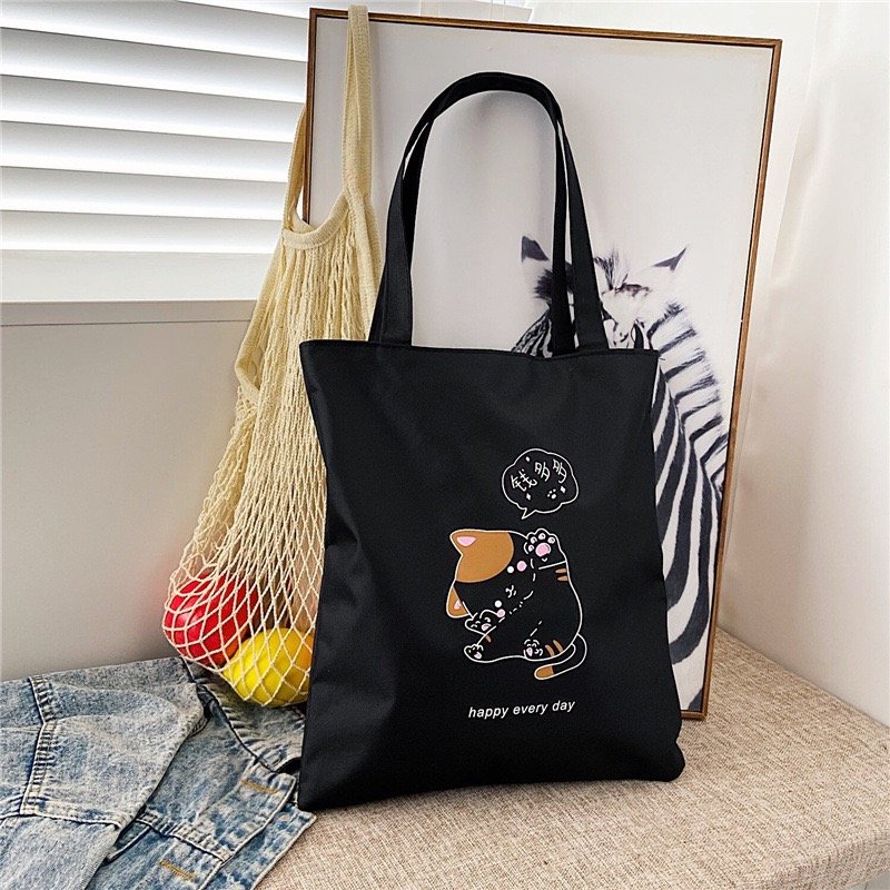 Canvas Bag Ins Canvas Shoulder Tote Bag Female Student Tutoring Tote Bag