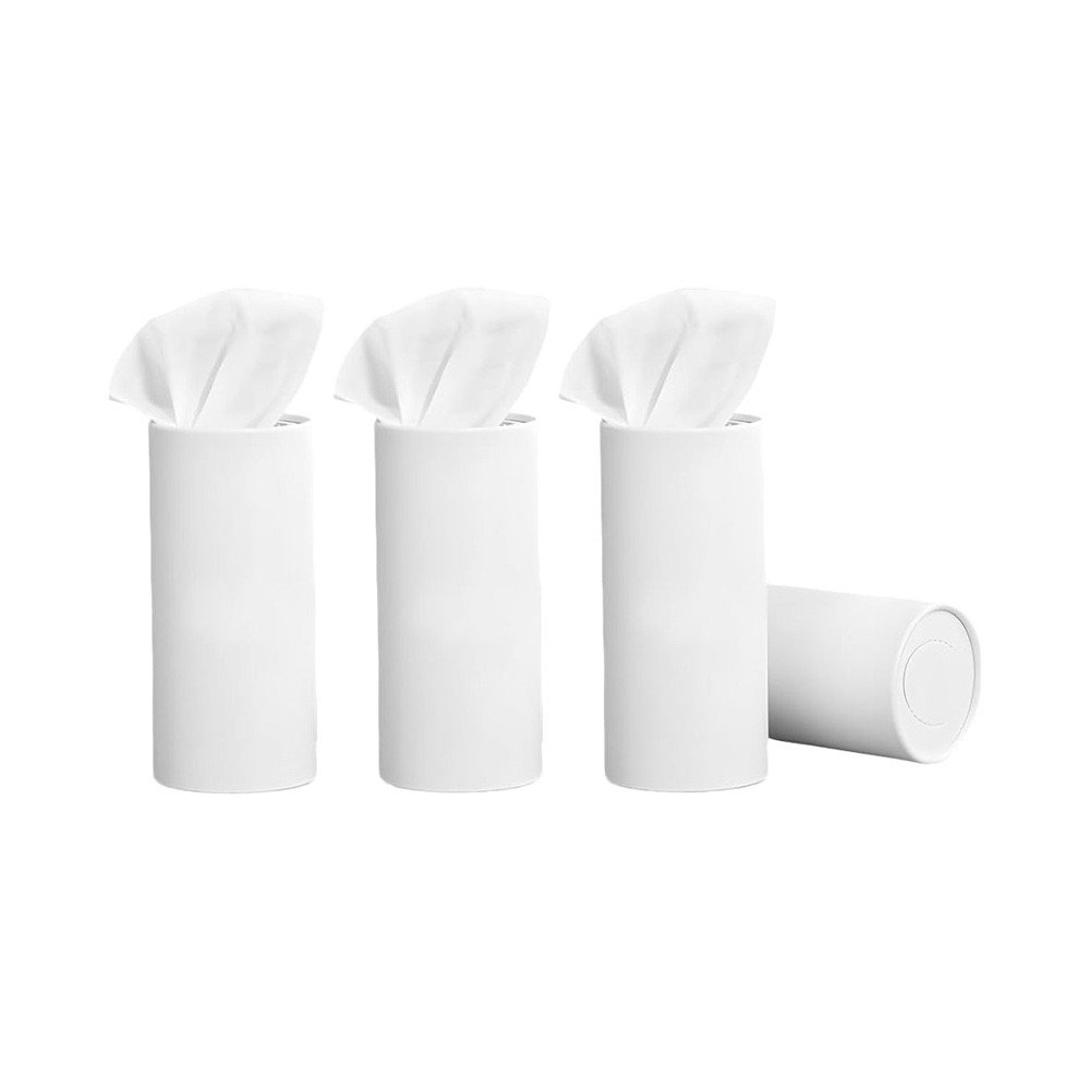 Black and White Car Tissue Box