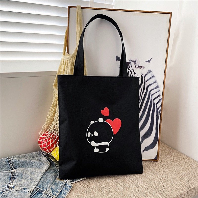 Canvas Bag Ins Canvas Shoulder Tote Bag Female Student Tutoring Tote Bag