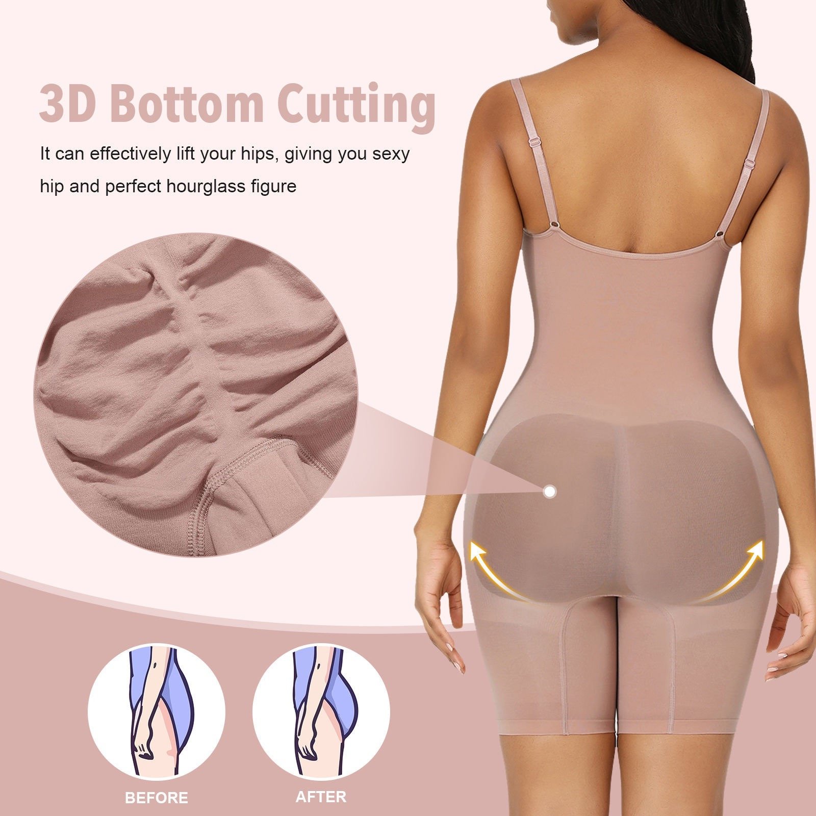 Selling One-Piece Body-Shaping Garments, One-Piece Belly-Control Shaping Slimming Garments