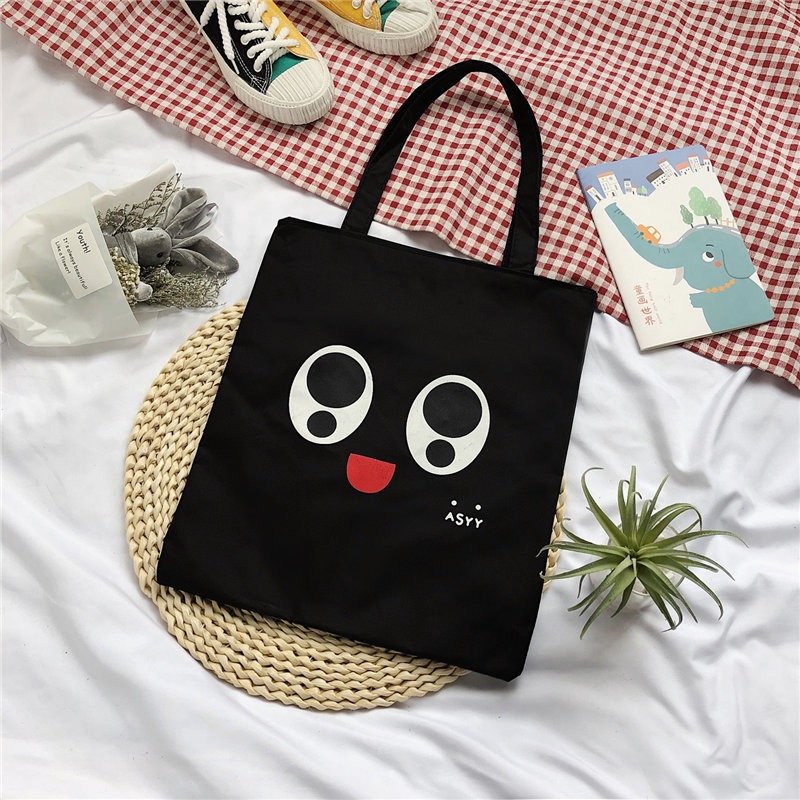 Canvas Bag Ins Canvas Shoulder Tote Bag Female Student Tutoring Tote Bag