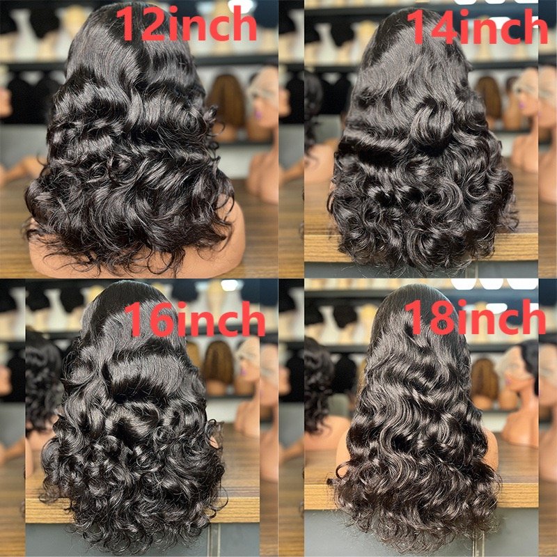 boncy curlyhair real wig bodywavewig big wave wig full real hair