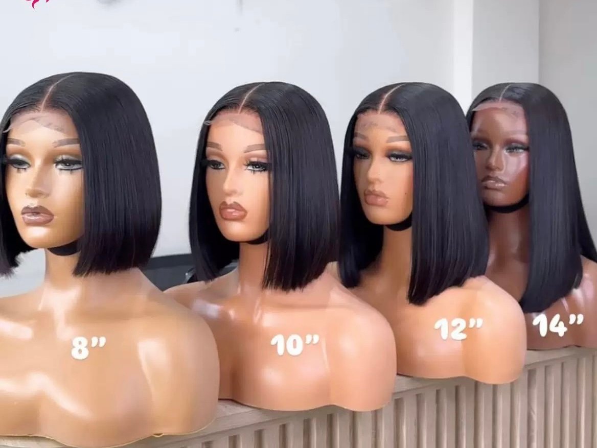 12A Vietnam stw GluelessbobWigs hair humanhairwig