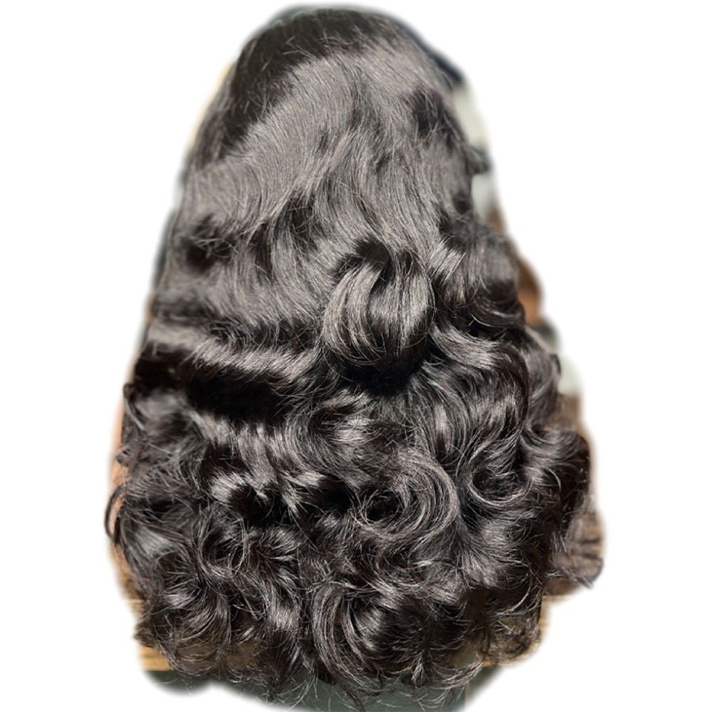 boncy curlyhair real wig bodywavewig big wave wig full real hair