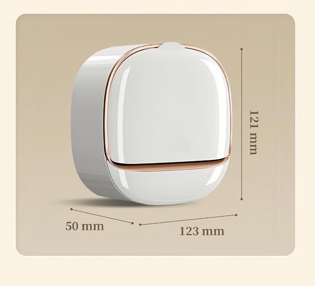 Light Luxury Style Soap Holder, Wa-Mounted, No-Drill Soap Box,