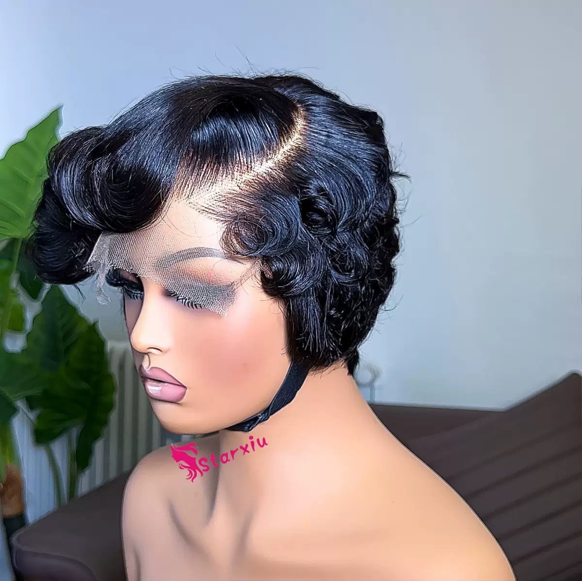 Glueless 5*5 Pixie Cut Unit